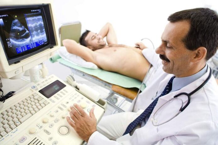 ultraljudsdiagnostik av prostatit