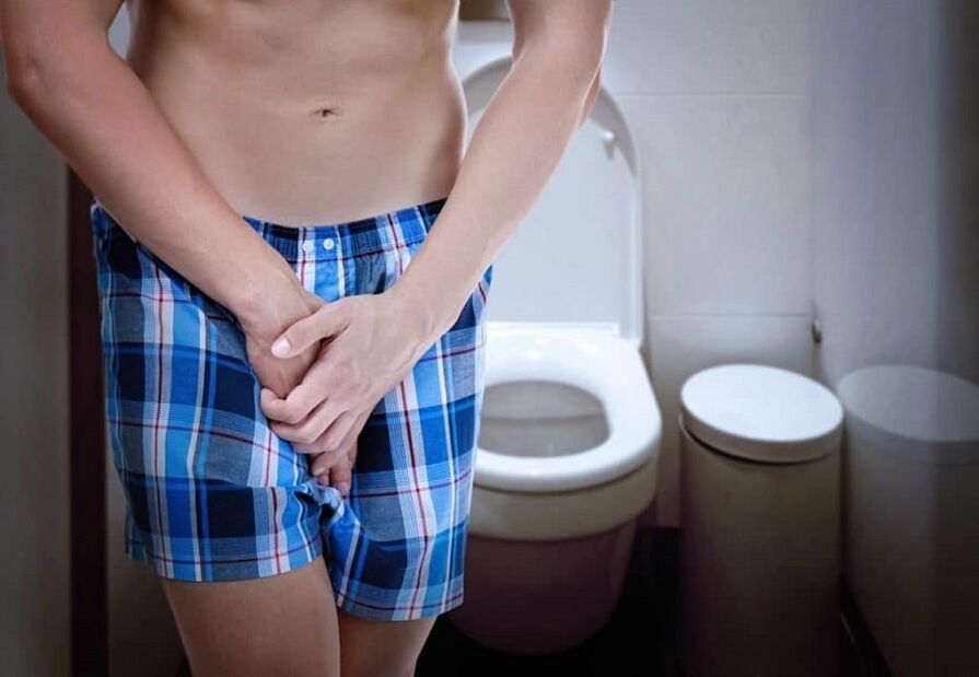 tömning av urinblåsan för att förhindra prostatit