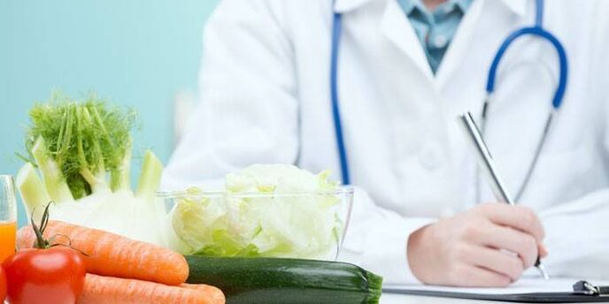 läkare rekommenderar grönsaker för prostatit