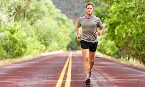 jogging med prostatit