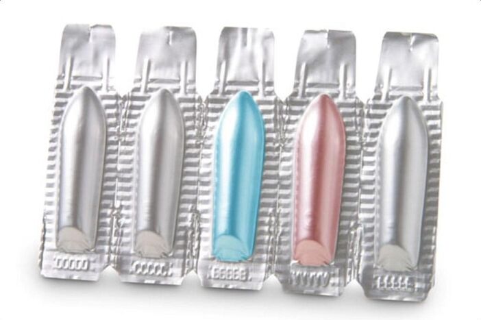 rektala suppositorier för behandling av prostatit