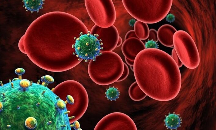 virus i kroppen som en orsak till utveckling av prostatit