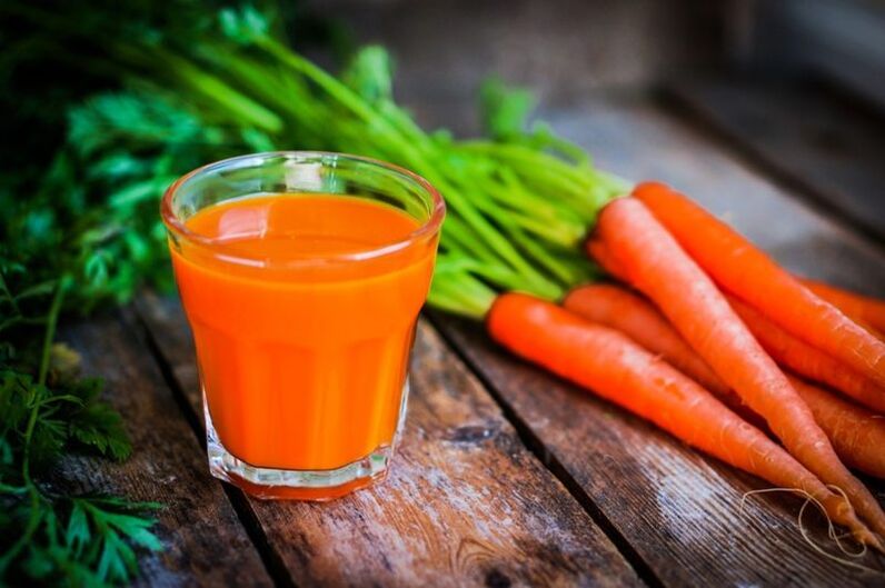 morotsjuice för prostatit